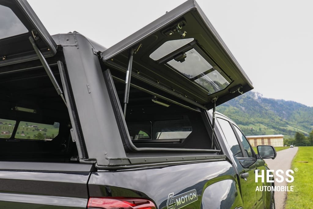 Alu-Cab Hardtop "Contour" für VW Amarok 2023+ DC mit Fenster
