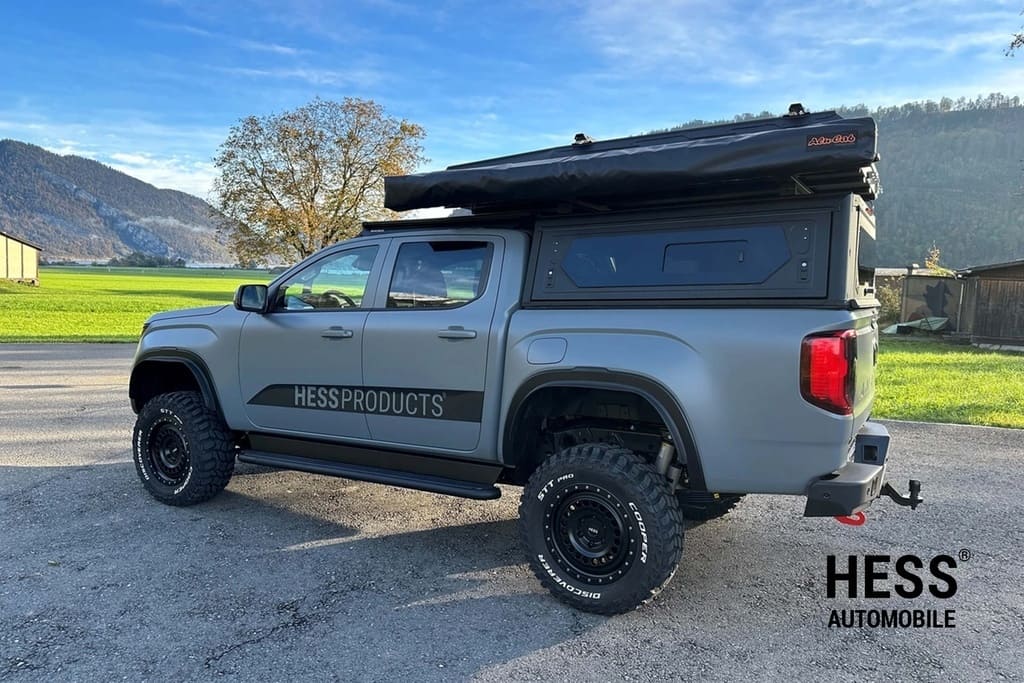 Alu-Cab Hardtop "Contour" für Toyota Hilux Revo 2016+ DC mit Fenster