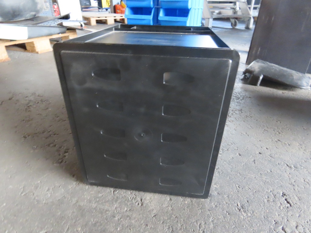 2 Büro-Schubladenboxen schwarz