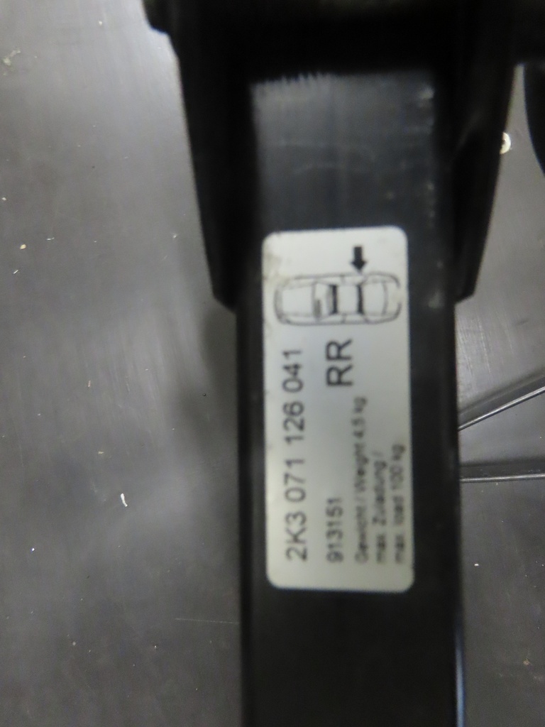 2 Dachträger schwarz