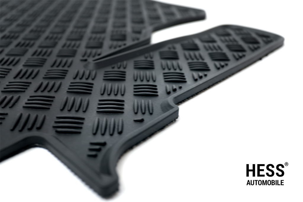 HESS Strong-Hill Fussmatte VW Transporter / Ford Custom (ab 2025), Dreisitzer