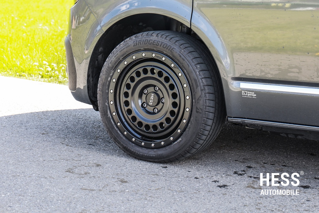 HESS H55-HD, 18 Zoll, Forest Black, Alufelge für VW T5/T6/T6.1/T7, Amarok -2020, Crafter II, MAN TGE