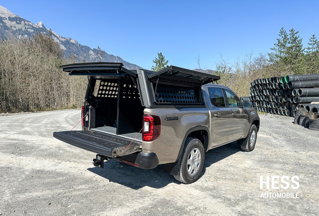 Alu-Cab Hardtop "Contour" für VW Amarok 2023+ DC mit Fenster