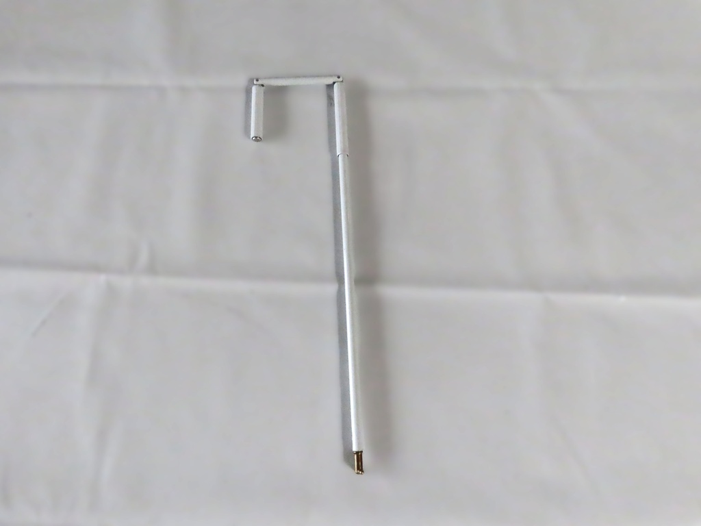 Handkurbel für eine Markise