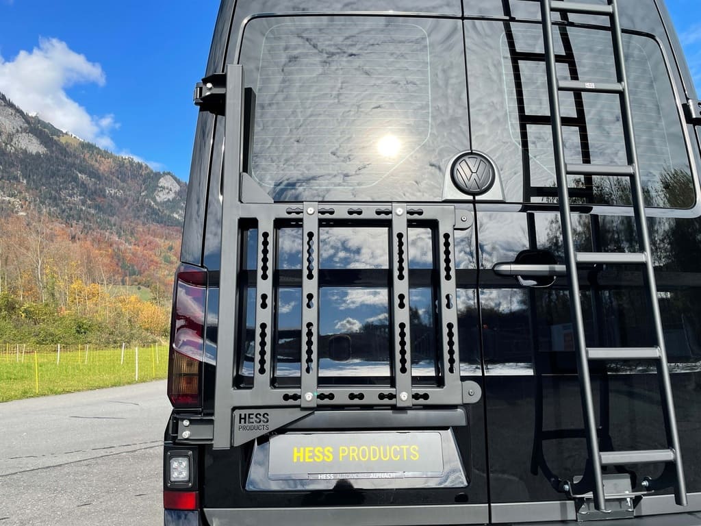 VW Crafter Heckträger an Flügeltüre