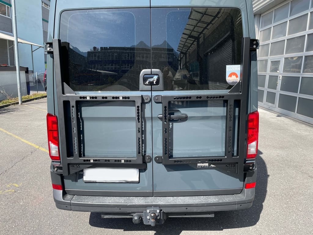 VW Crafter Heckträger an Flügeltüre