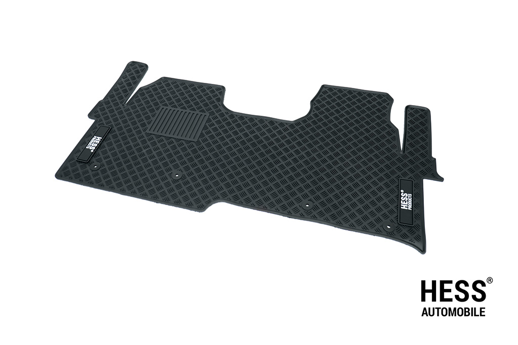 HESS Strong-Hill Fussmatte VW Transporter / Ford Custom (ab 2025), Dreisitzer