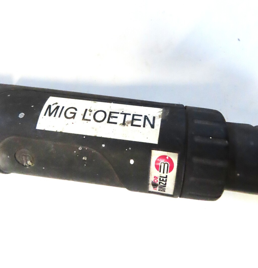 MIG/MAG-Schweißbrenner mit Anleitung