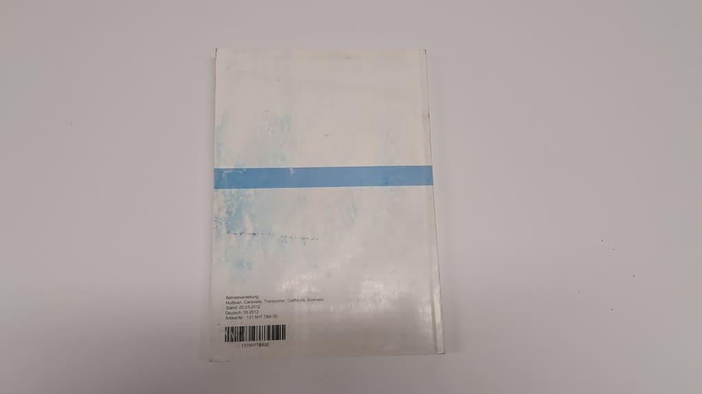 Betriebsanleitung auf Deutsch für VW T5/T6