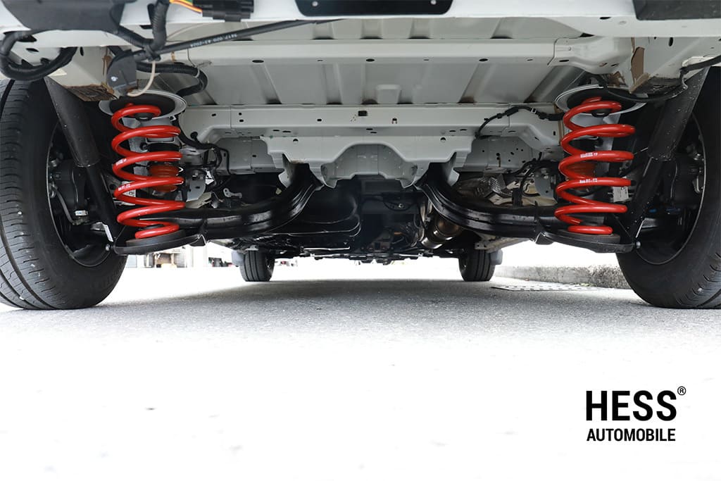 Auflastung Custom, Transporter Achslast 2 1'950kg +175kg