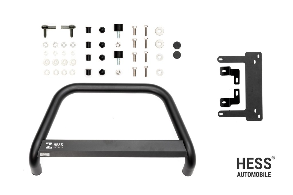 Frontbügel 63mm schwarz - Ford Transit Custom 2024+