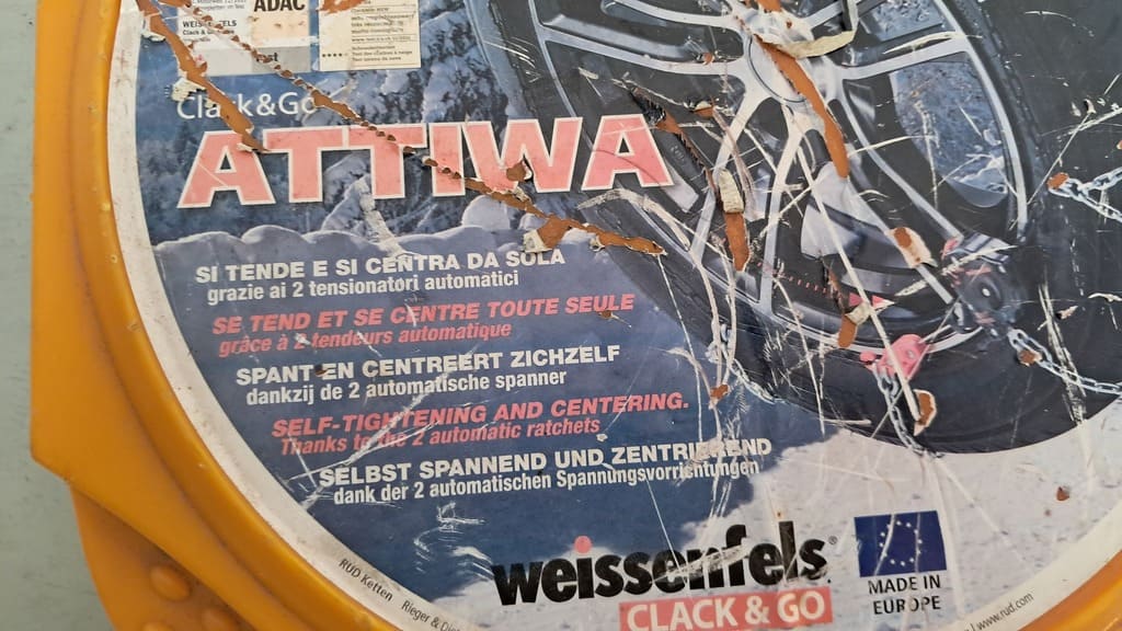 Weissenfels ATTIVA Schneekette– Clack &amp; Go