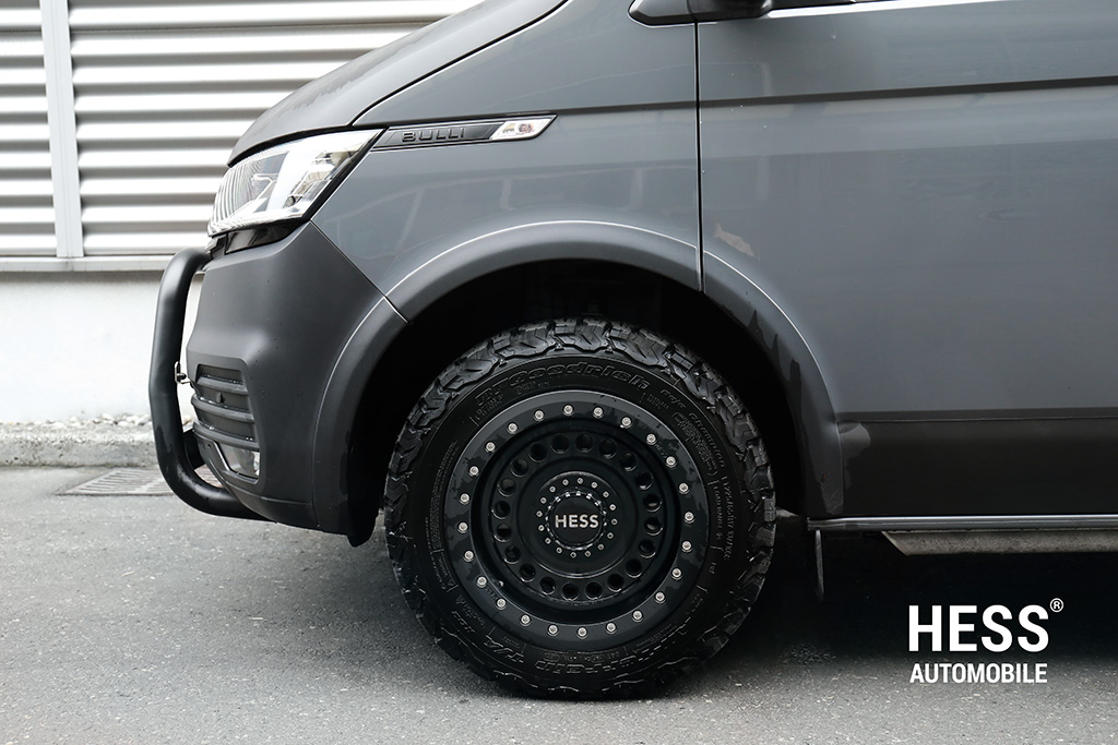 HESS H90, 17 Zoll, Beadlock Alufelge für VW T5/T6/T6.1/T7, Crafter II, MAN TGE