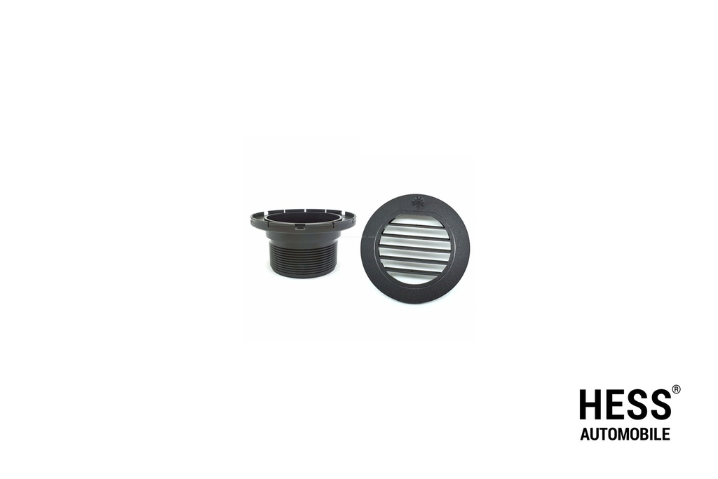 Ausströmer Gitter 30° Ø 60mm, inkl. Flansch