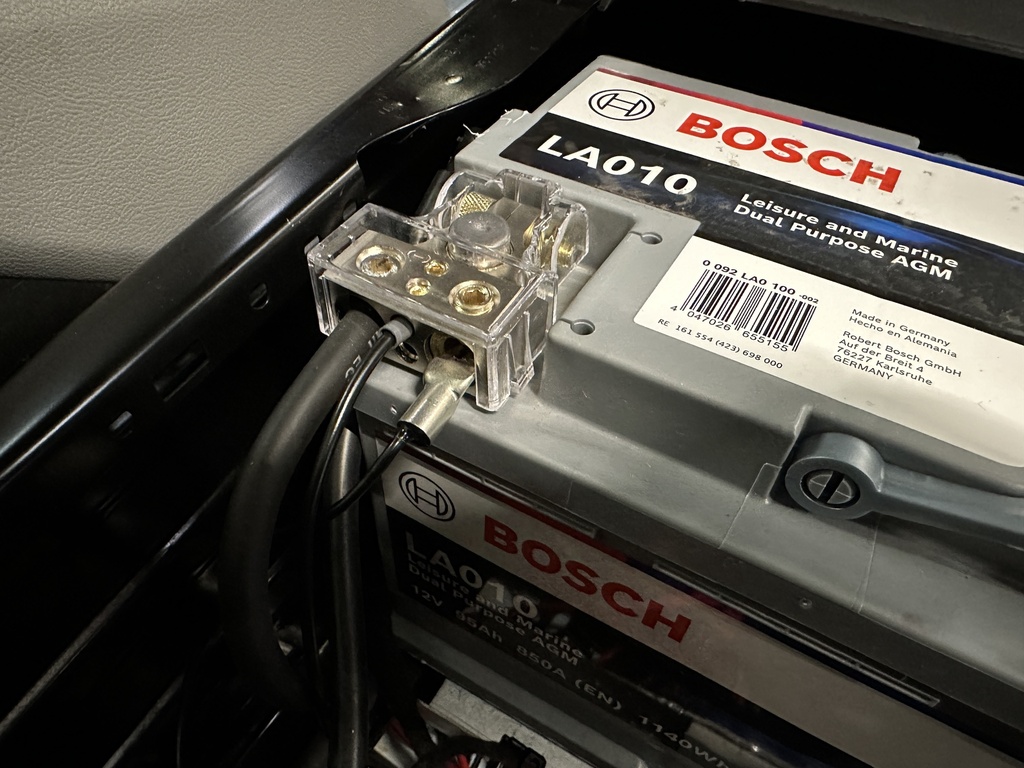 Batterieklemme Set plus, minus 12-48V