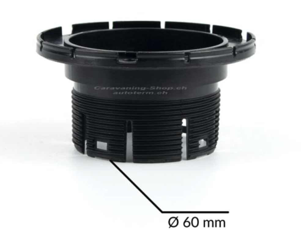 Flansch zu Ausströmer Ø 60mm