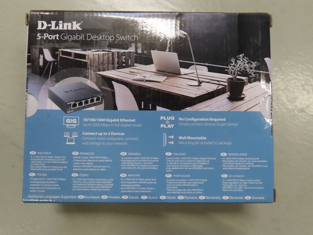 5-Port Gigabit Desktop Switch