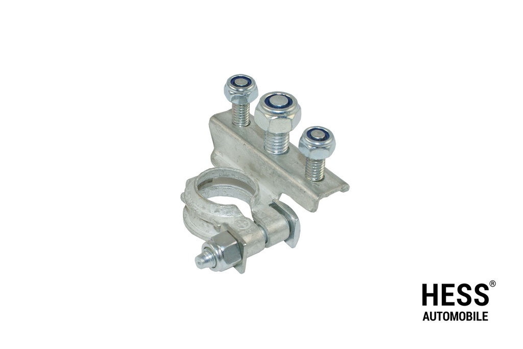 Batterieklemme positiv + 3 Anschlüsse