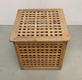 Holzkiste (Würfel) – Occasion