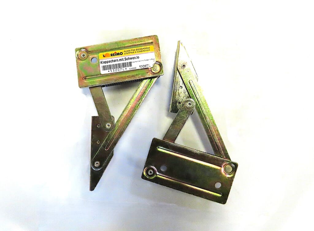 Reimo Klappscharnier mit Feder (neu)