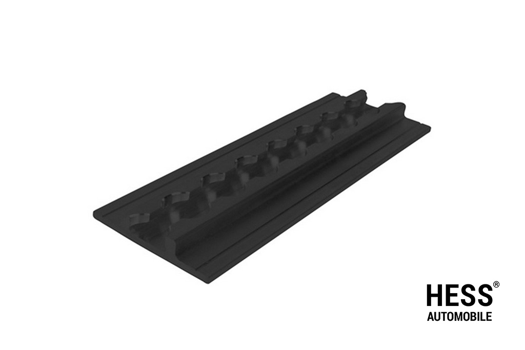 Airline Zurrschiene schwarz extra breit