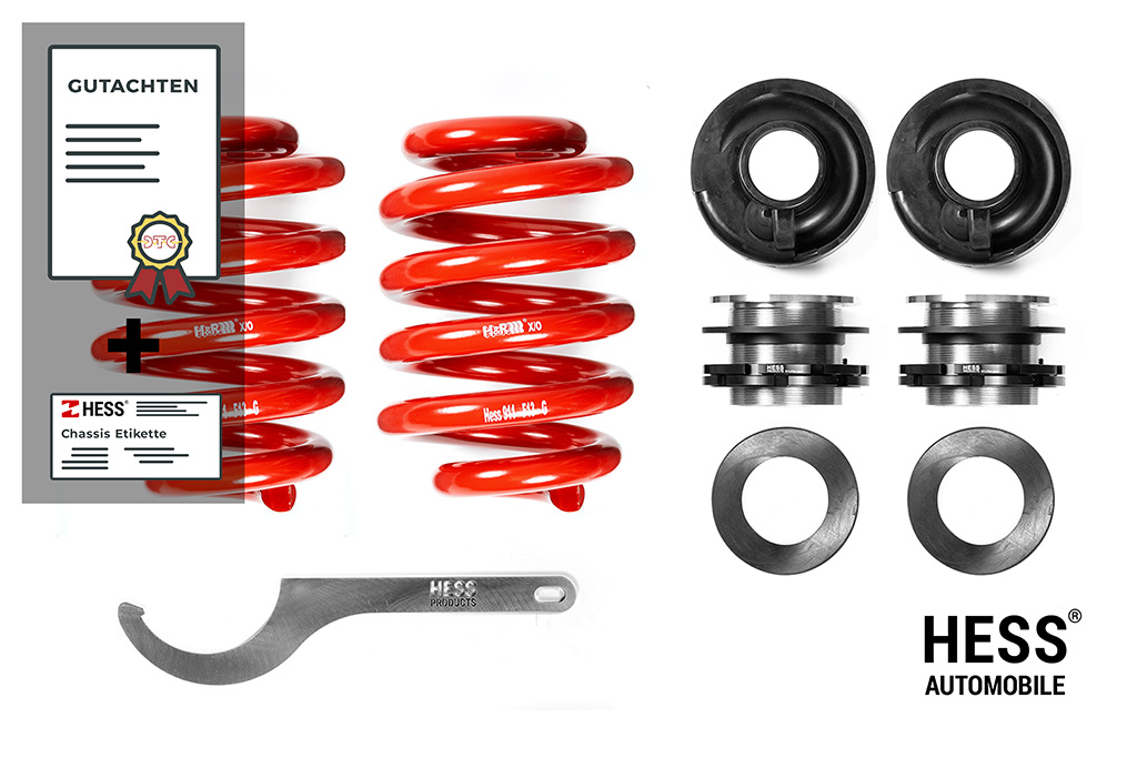 Auflastung VW T5/T6/T6.1 – Achslast 2: 1'950 kg
